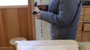 Изготовление деревянных элементов (сидушка и спинка) для аллюминиевых стульев мастером Ишитани