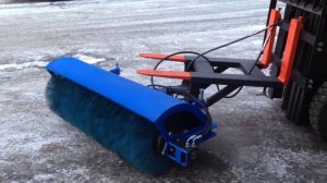 Щетка на вилочный погрузчик