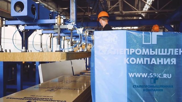 Производство сэндвич-панелей в СПК-Хабаровск