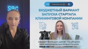 Бюджетный вариант запуска стартапа клининговой компании. Секрет больших денег на уборке.