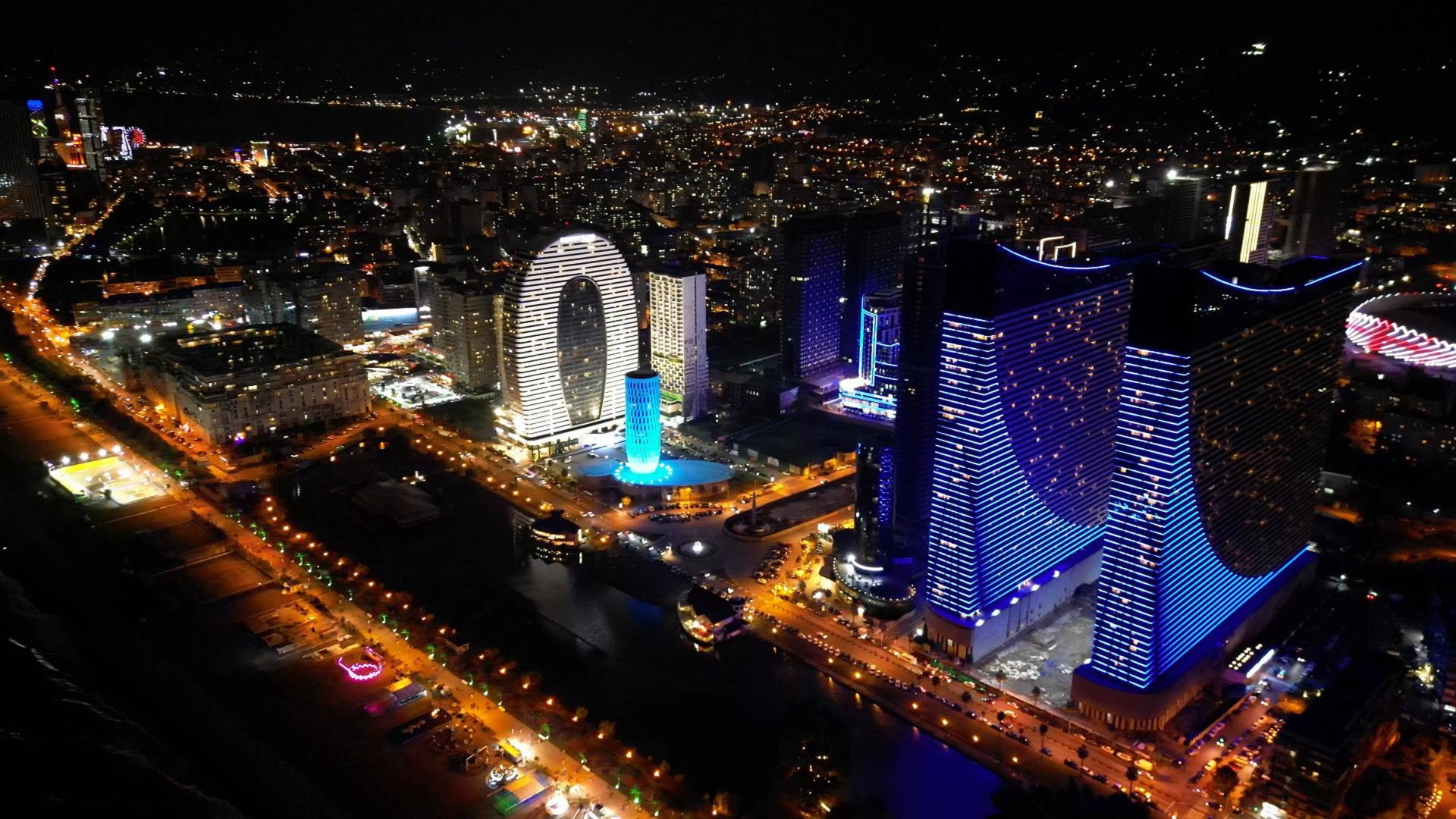 Грузия. Батуми в 4К. Невероятная красота жемчужины черноморского побережья. смотреть онлайн