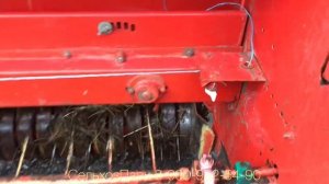 Как заправить шпагат в пресс-подборщик Krone