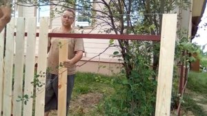 как строить забор из штакетника своими руками (how to build a fence with your own hands )