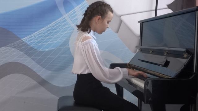 Ф.Шуберт "Музыкальный момент". Насыбуллина София 10 лет. смотреть онлайн