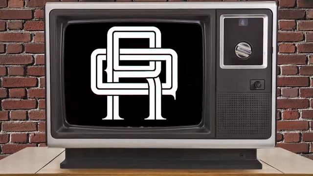 Tv Glitch effect with my logo смотреть онлайн