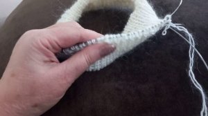 Как связать красиво двойную горловину джемпера. Мастер-класс