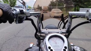 Покатушки по городу на Yamaha Drag Star