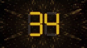 ⏳ 4k HD 60 seconds [Countdown Timer] Led Light  - ⏱ Timer 60 seconds with music - 60 秒倒數