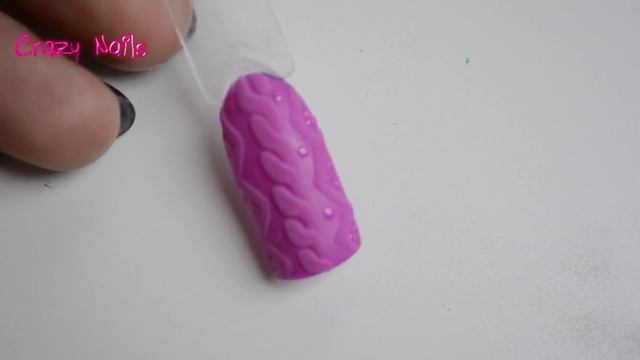 УРОКИ КРАСИВОГО МАНИКЮРА. Утепляем ноготки! Техника вязка смотреть онлайн