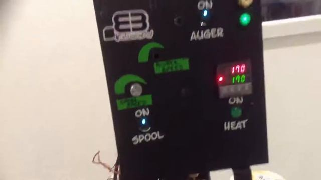 2sd try pla extruder wiith extrusion bot смотреть онлайн