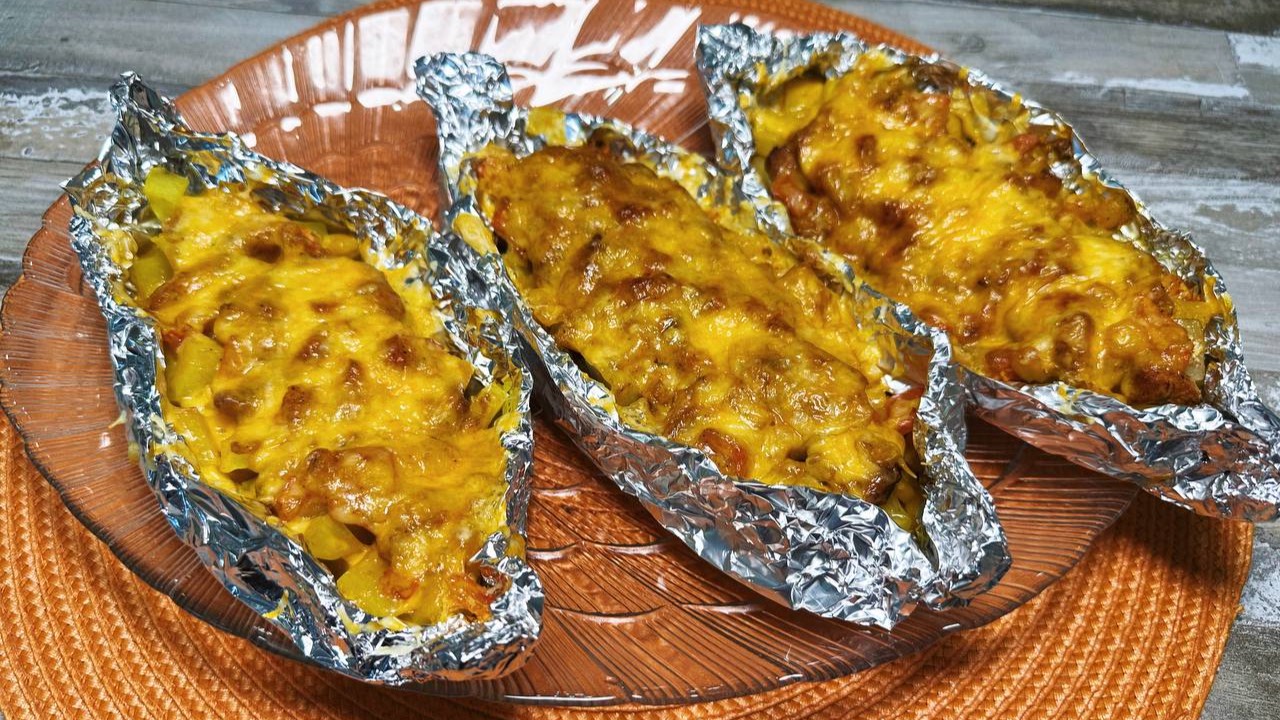 ЛОДОЧКИ С КУРИНЫМ ФИЛЕ смотреть онлайн