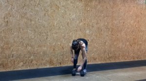 Перекрестная румынская становая тяга