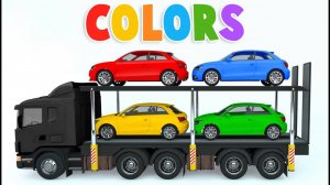 Цвета для детей с игрушками