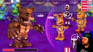 Can you beat FNaF World ONLY using Fredbear's Family Diner?