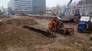 Бурение под сваи. 📞 Аренда спецтехники тел. +7 (985) 185-77-77.