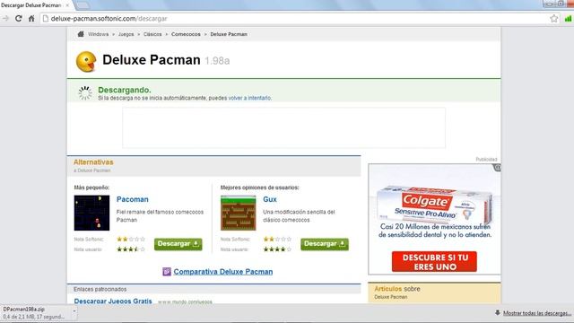 Descarguese su Pacman Deluxe :V смотреть онлайн