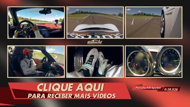 PORSCHE 918 SPYDER - VOLTA RÁPIDA ONBOARD COM RUBENS BARRICHELLO #67 | ACELERADOS