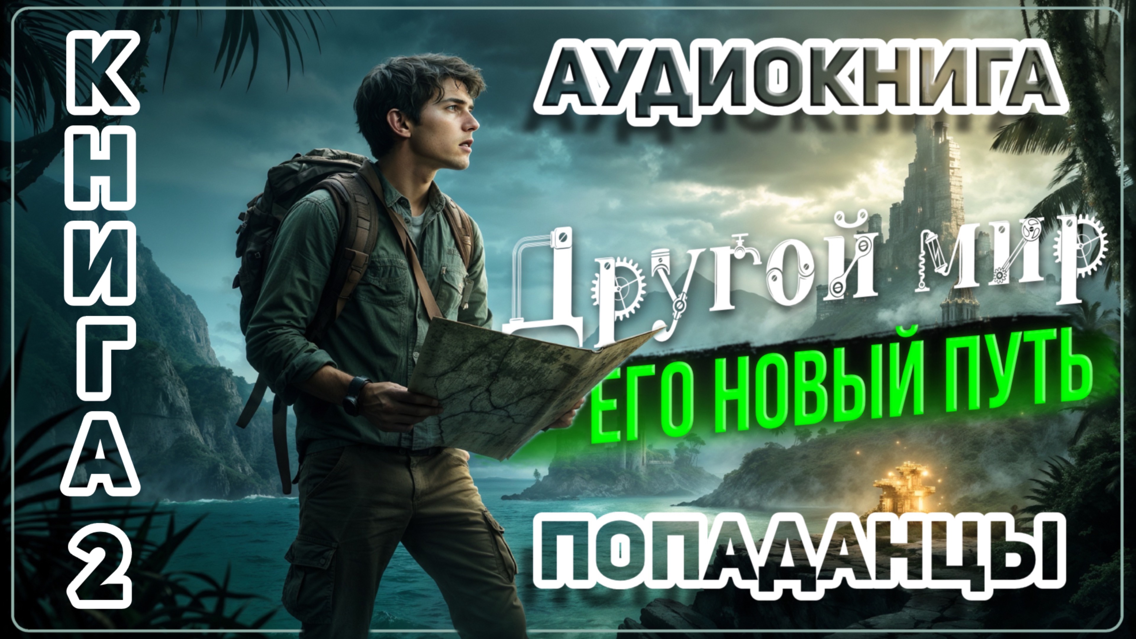 Аудио книга. Выживание в неведомом мире! Его борьба за жизнь! Книга 2.