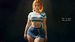 Рыженькая Красотка Нами | Ван Пис | Cute Nami – One Piece - Живые Обои