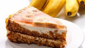 Медовый торт с бананами, НАИВКУСНЕЙШИЙ десерт