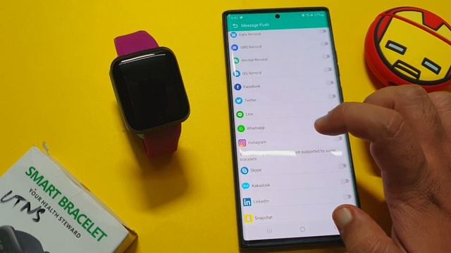 smart bracelet watch connect to phone | Smart Bracelet ko connect Kaise Kare | Smart Bracelet Setup смотреть онлайн