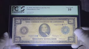 20 долларов 1914