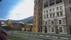 Sochi  Дорога в КРАСНУЮ ПОЛЯНУ