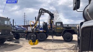 Обзор Лесовоз Урал 4320 для Новосибирска ремонт автомобилей Урал сборка под заказ с рамы с гарантией