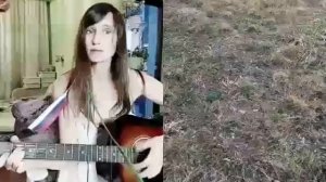 Самба белого мотылька, фрагмент с гитарой, Есения&Елена