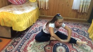 Как я села на шпагат?//Как сесть на шпагат?
