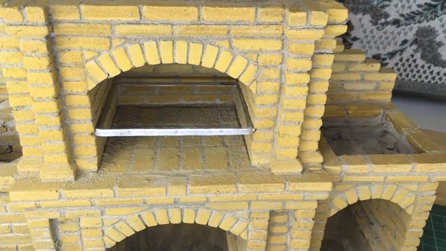 RUSSIAN BBQ. HOW TO DO MINI BBQ. #DIY. MINI BRICK BBQ смотреть онлайн