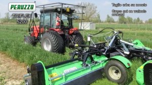 Цеповая косилка – мульчер без сбора Peruzzo Triflex