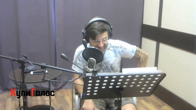 Дмитрий Поляновский — Диктор, Актер озвучивания, Запись голоса в студии