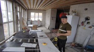 Формирование внешнего угла из эпоксидного состава