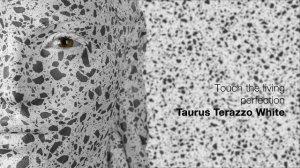 Кварцевый камень Taurus Terazzo White TECHNISTONE (Stone With Soul)