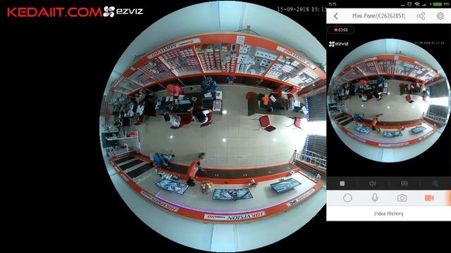 Kamera Ezviz Mini Pano (Ceiling Mount) смотреть онлайн