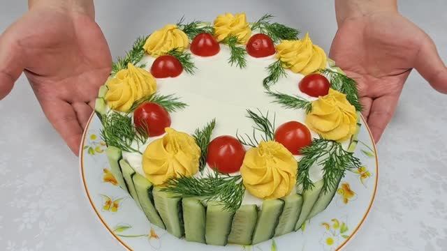 ПЕЧЁНОЧНЫЙ ТОРТ - ОЧЕНЬ ВКУСНО❗