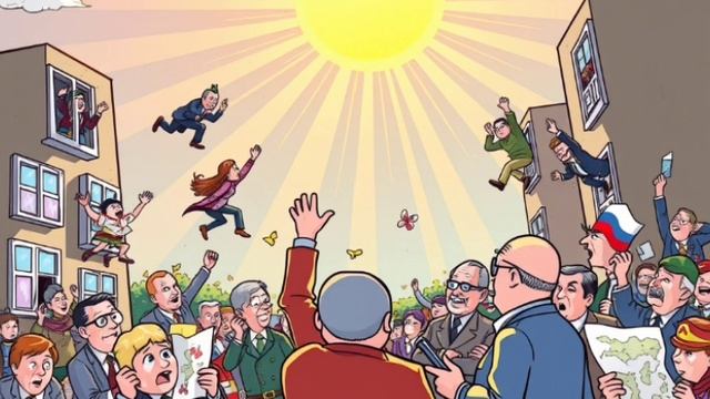 Весеннее равноденствие: солнце, истерика и массовые полёты из окон. Русские идут, Европа в панике...