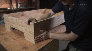 Изготовление складного верстака из фанеры мастером Хатанака