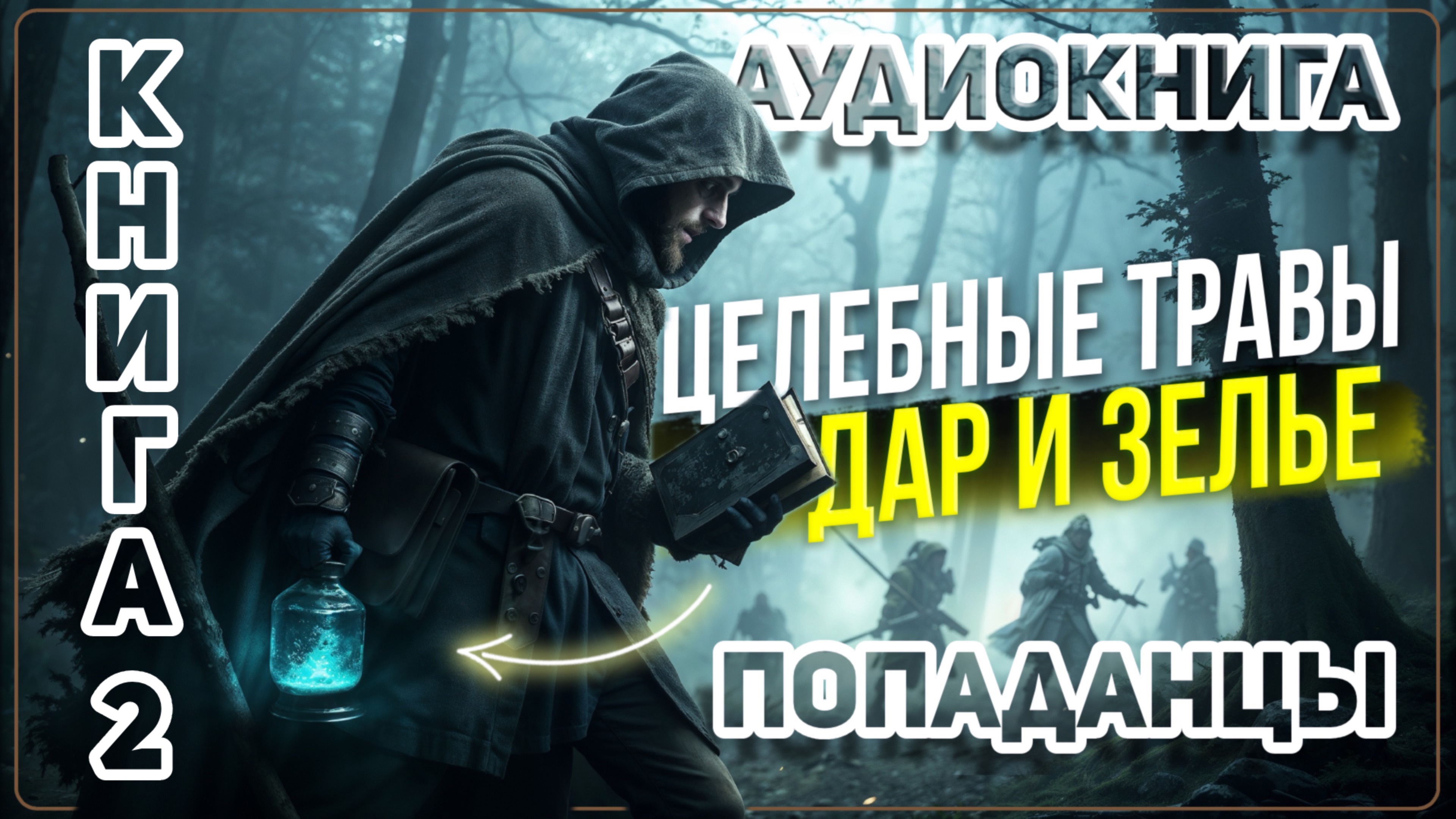 Аудио книга. Зелья жизни и смерти! Его секрет в мире безжалостной магии! Книга 2.