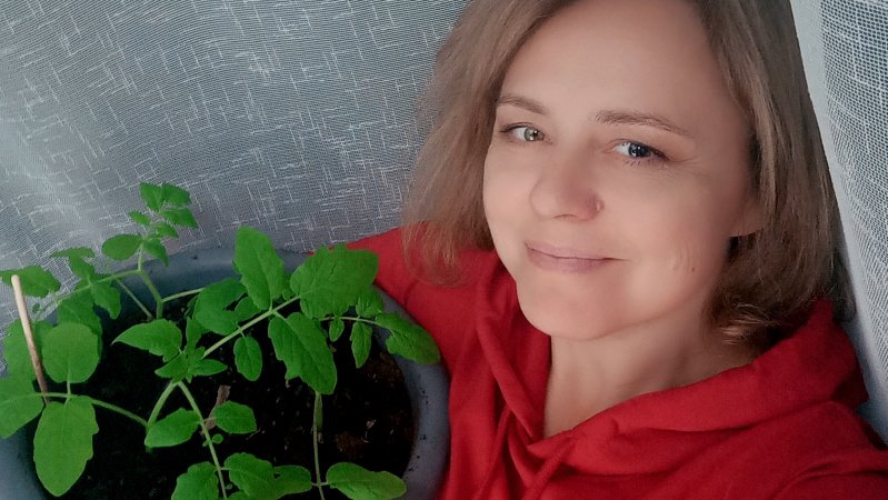 Сеяла семена в один день. На вид разные, Это по сорту