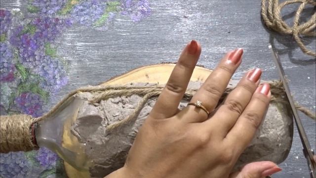 Mixed Media Art on Bottle | No Clay Craft | Best Out of Waste Ideas | Sikha Crafts смотреть онлайн