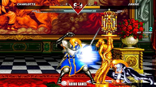 CHARLOTTE VS JANNE! THE BEST LADIES SWORD FIGHT EVER! SAMURAI SHODOWN VS WORLD HEROES! смотреть онлайн