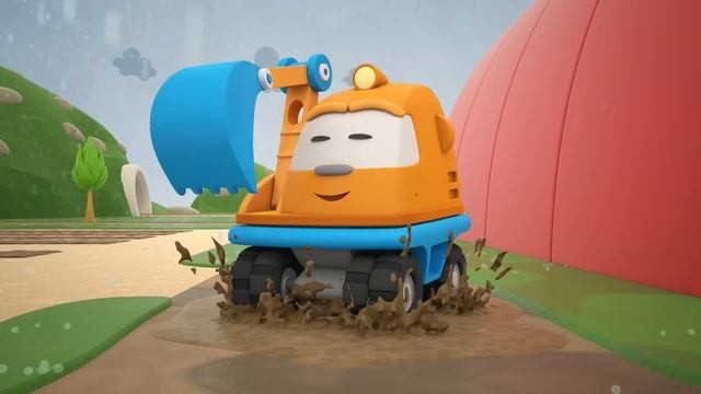 ДОЖДИК хватит лить!  Песенки для малышей и мультики Грузовичок Лева