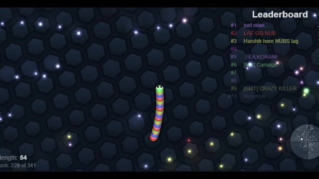 Special combat when playing Slither.io смотреть онлайн