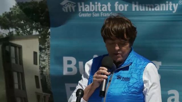 Mayor London Breed Joins Habitat Greater San Francisco for A Groundbreaking in Diamond Heights смотреть онлайн
