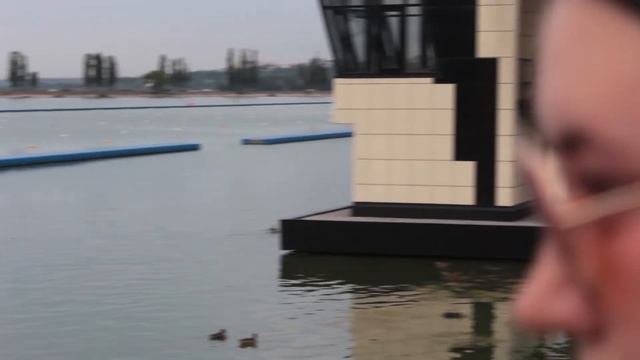 Воронеж. Интересные места: Спортивная набережная и подвесной мост на Чернавской дамбе. смотреть онлайн