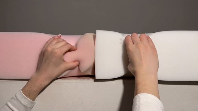 Искусственный латекс повышенной плотности (розовая) против искусственного латекса средней плотности смотреть онлайн