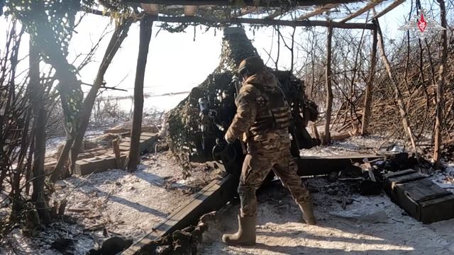 Гаубицы Д-30 войск «Север» уничтожили технику и личный состав ВСУ в Белгородской области. Минобор...