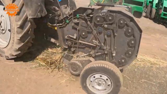 Новинка завода Унисибмаш, пресс-подборщик Малыш ,рулон на 40-50 кг.Подробный обзор !!! смотреть онлайн